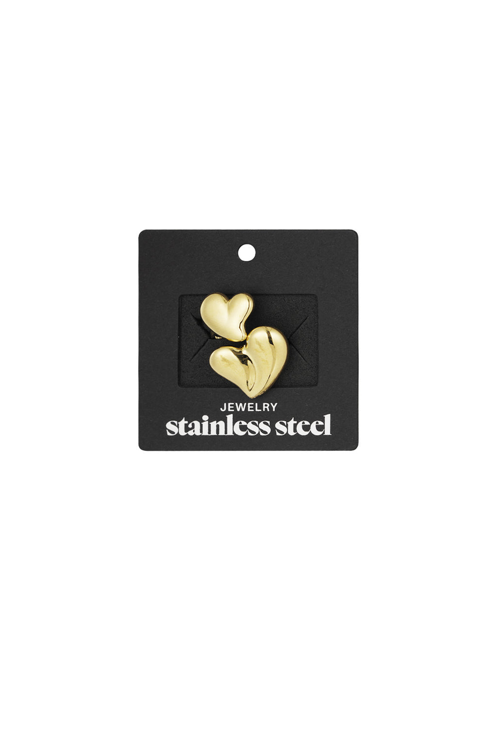 Double Heart Ring | Gold