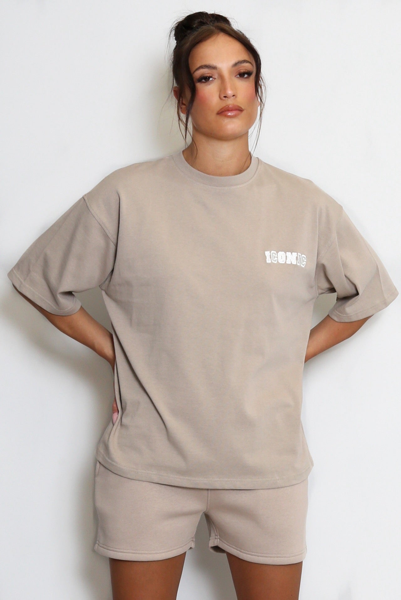 Oversized T-Shirt Taupe