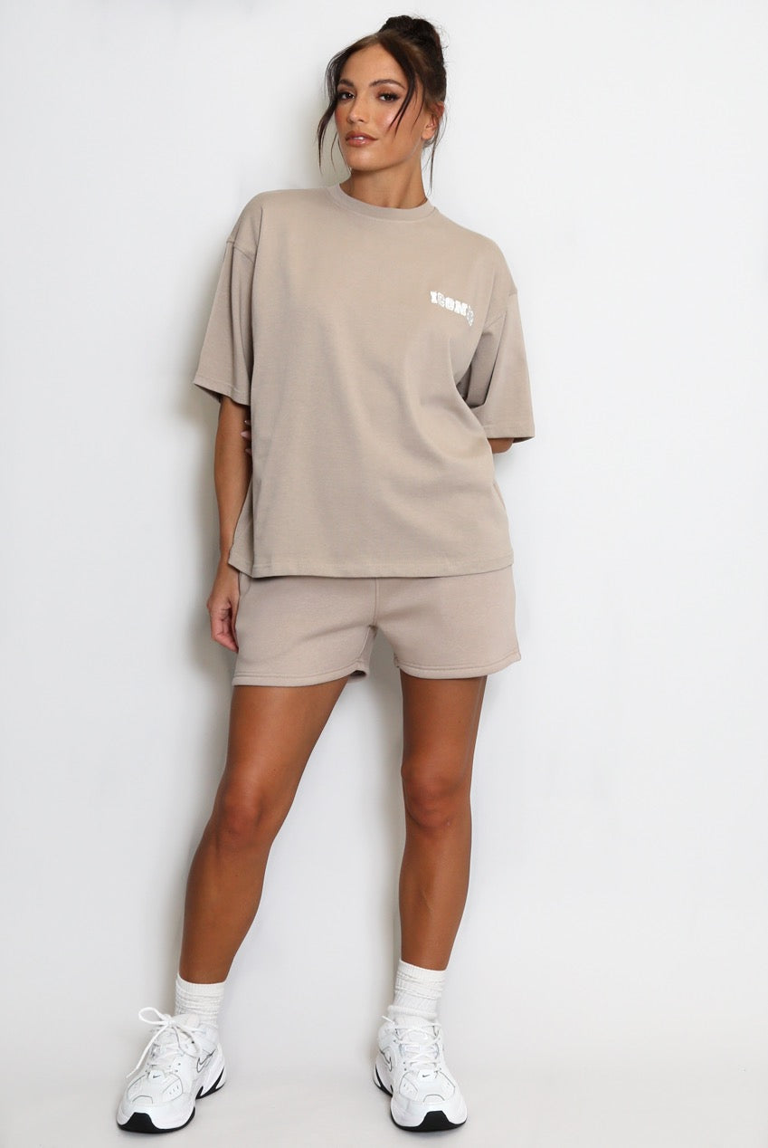 Oversized T-Shirt Taupe