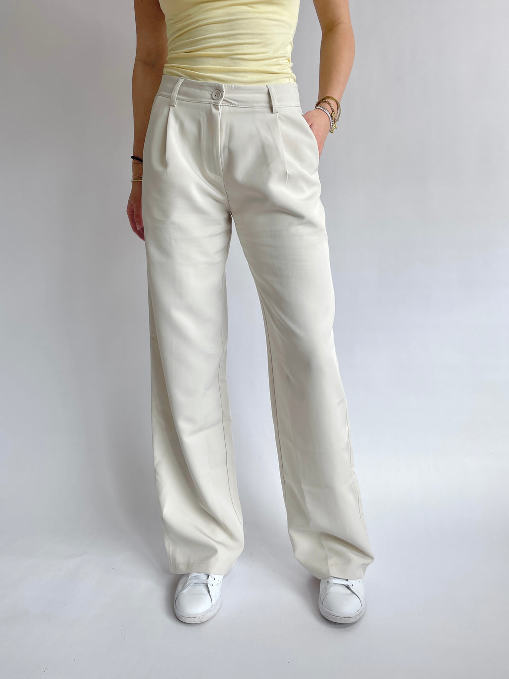 Timeless Tailored Trousers | Beige