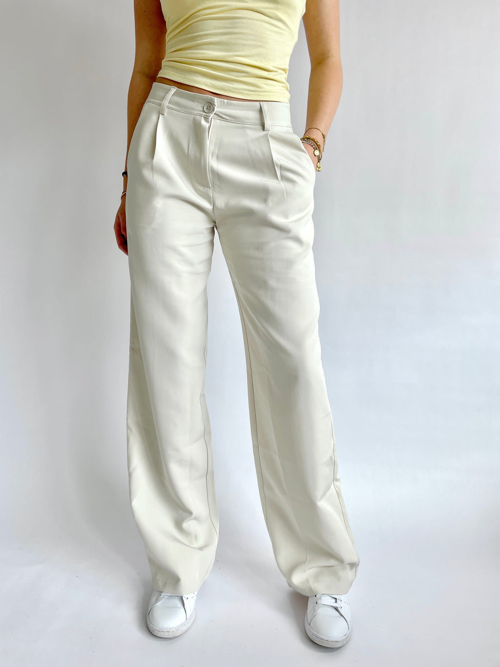 Timeless Tailored Trousers | Beige